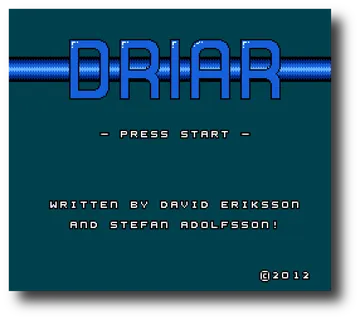 Driar (World) (Aftermarket) (Homebrew) screen shot title